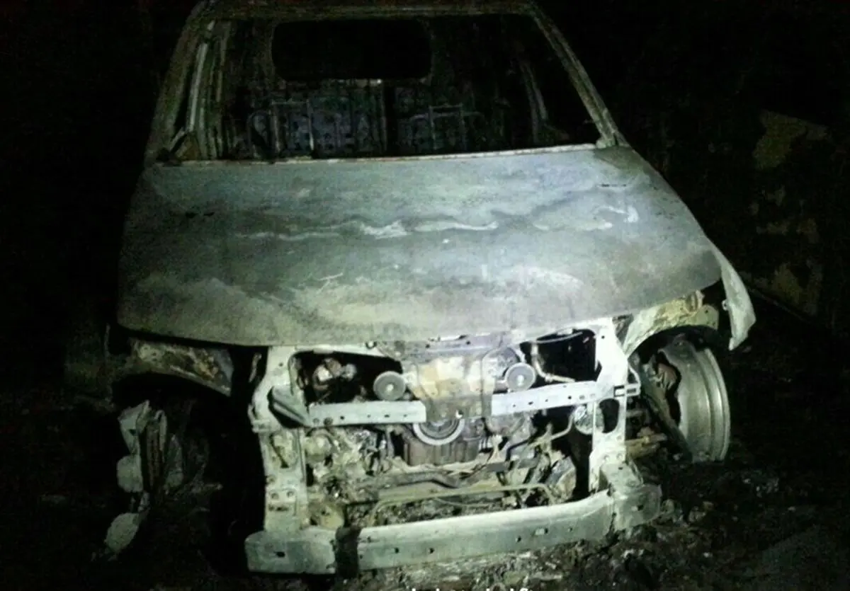 خودروهای لوکس در آتش سوختند