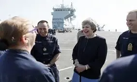 اولین پایگاه نظامی دائم انگلیس در خلیج فارس افتتاح شد