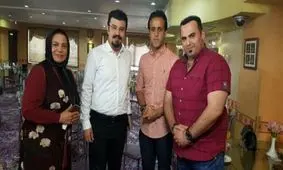 آشتی کنان علی کریمی با مجری تلویزیون با وساطت خانم بازیگر