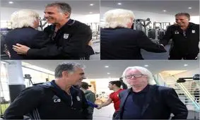 ملاقات دوستانه شفر و کی‌روش در پک