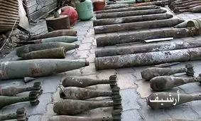 کشف مهمات جنگی در خاش