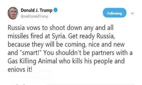 رهبران آمریکا احمق هستند؟/تناقض در گفتار ترامپ در خصوص حمله به سوریه