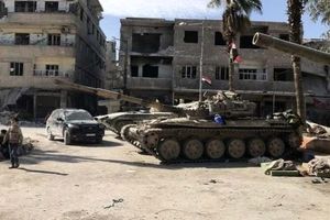 کنترل کامل نیروهای ارتش سوریه بر دوما و غوطه شرقی دمشق