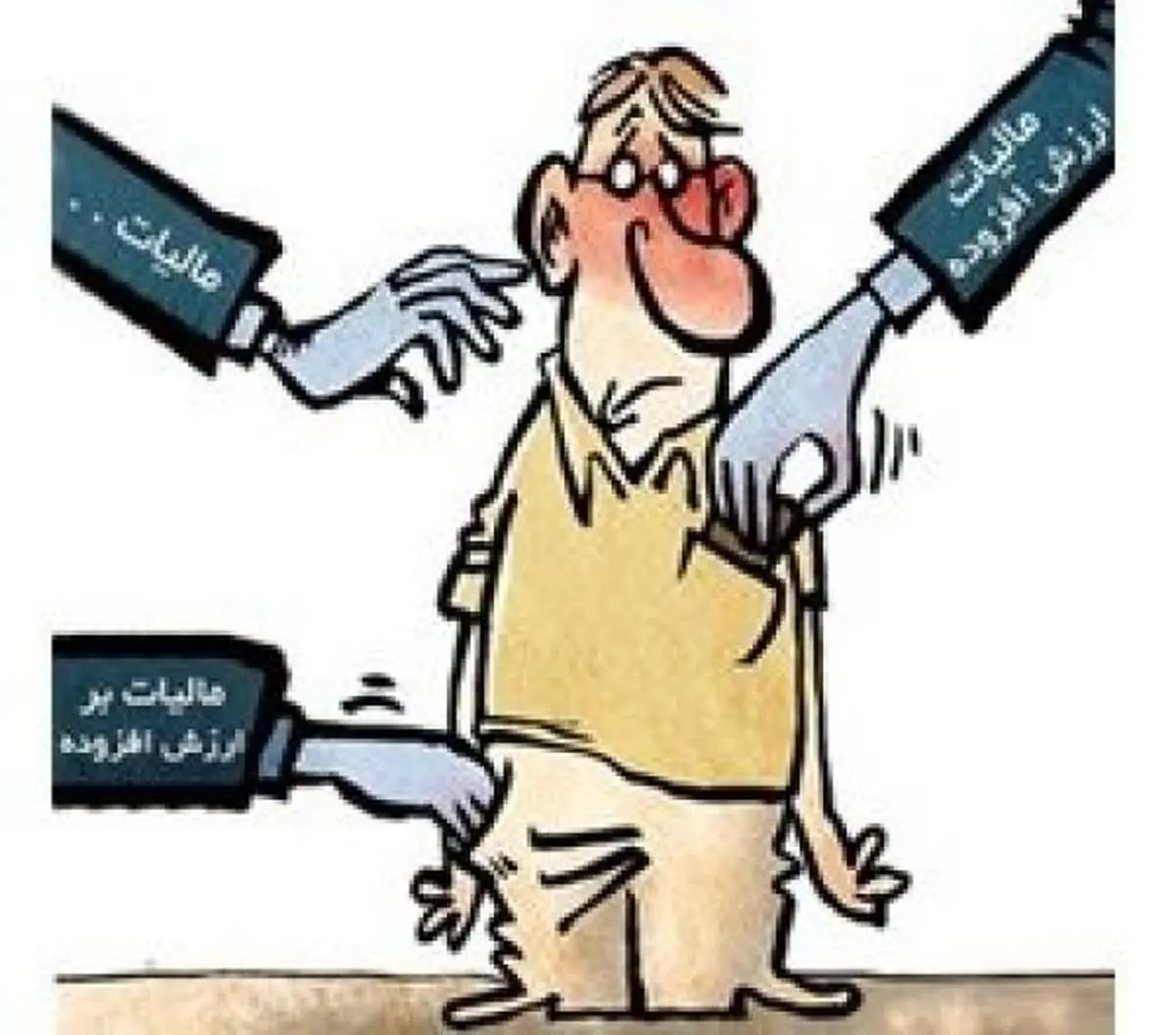 اخذ ۴ مرحله مالیات بر ارزش افزوده از تولیدکنندگان داخلی