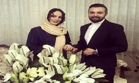 ازدواج مجری رادیو و تلویزیون و خانم بازیگر