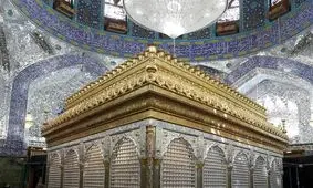 رونمایی از ضریح مطهر علوی و مفروش شدن داخل حرم امیرالمومنین(ع)+ تصاویر