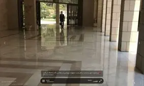 صبح امروز؛ حضور بشار اسد در کاخ ریاست جمهوری سوریه پس از حمله شب گذشته ائتلاف آمریکایی