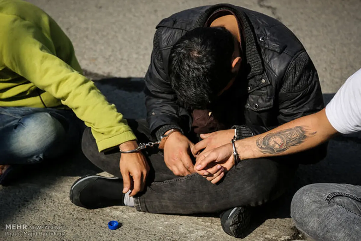 پایان تعقیب زوج سارق با شلیک پلیس
