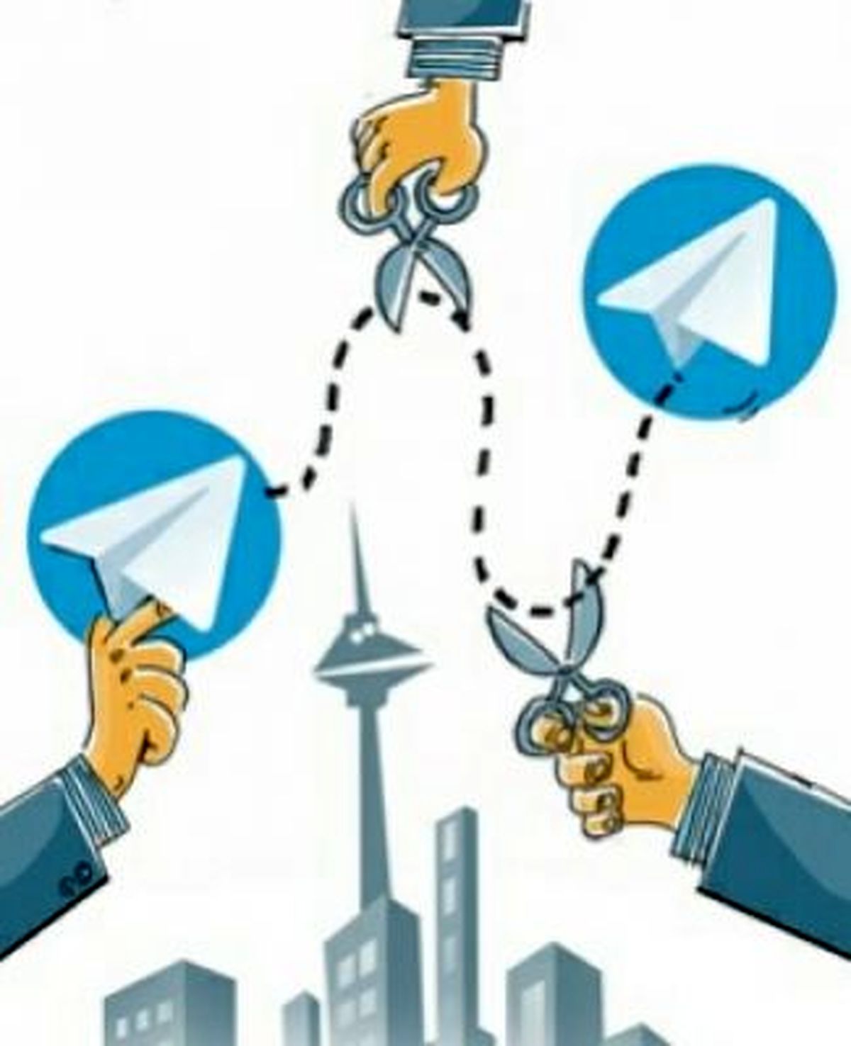 خداحافظی رسمی مسئولان با تلگرام