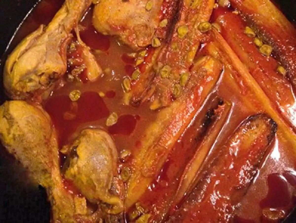 طرز تهیه خورش کدو با مرغ
