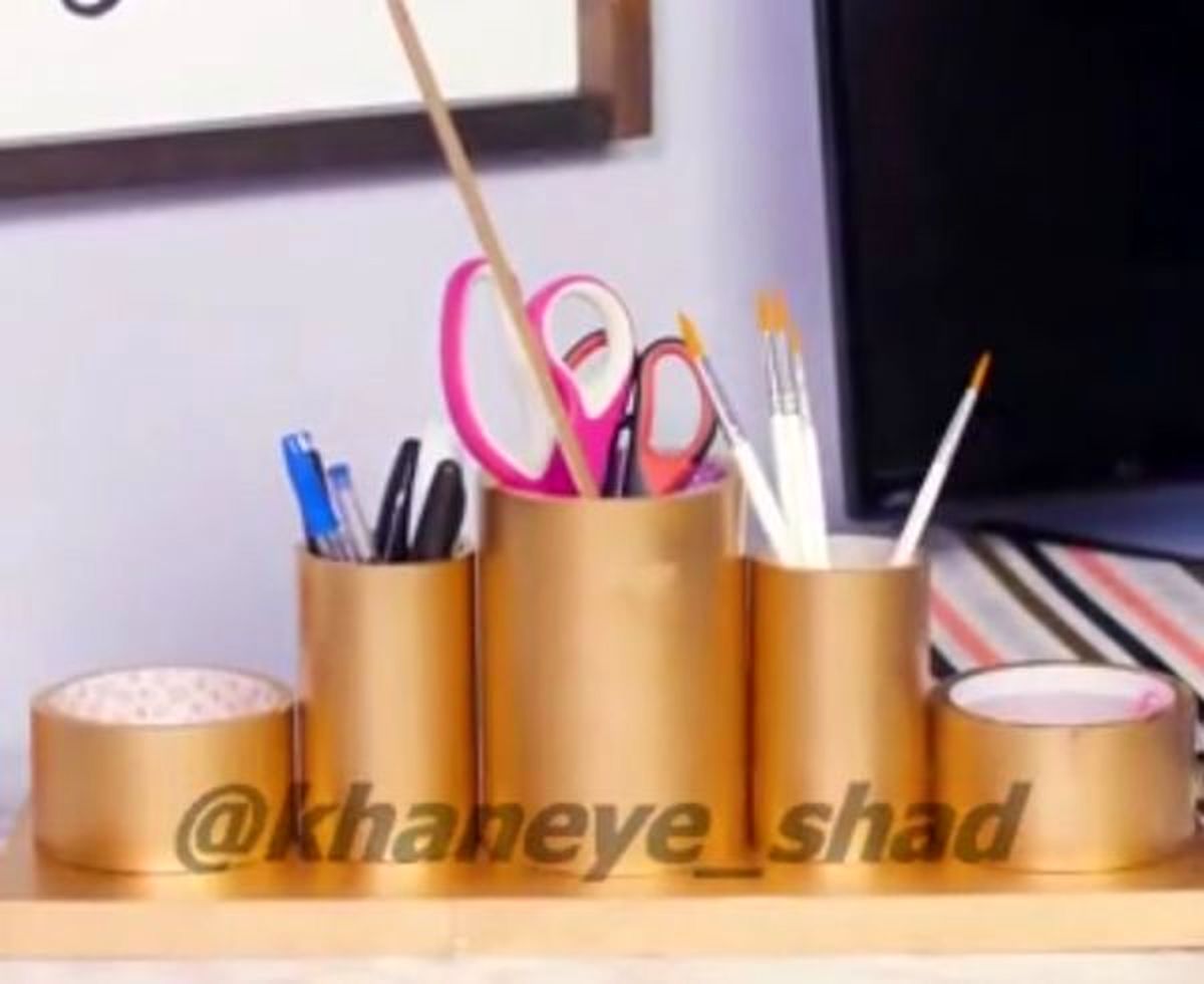 آموزش ساخت قلمدان با لولههای پیویسی