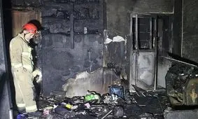 آرایشگاه زنانه در آتش سوخت + تصاویر