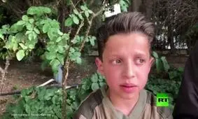 روسیه کودک فیلم شیمیایی ساختگی در دوما را به لاهه می‌برد