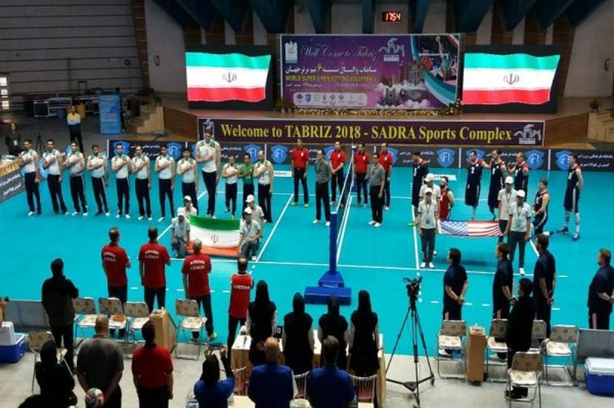 شکست آمریکا مقابل تیم والیبال نشسته ایران