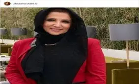 مجری تلویزیون با پوشش غیر رسمی! / عکس