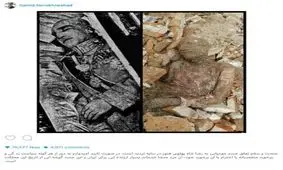 پست حميد فرخ نژاد در واكنش به خبر پيدا شدن موميايى رضاخان/ با جنازه محترمانه برخورد کنید