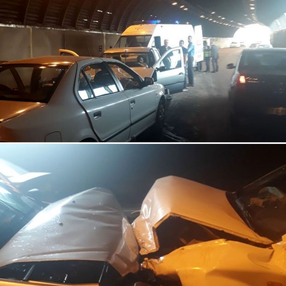 وقوع تصادف در جاده هراز/۸ نفر مصدوم شدند