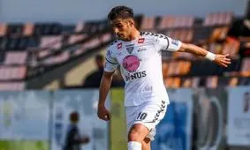 مهاجم پرسپولیسی جزو ۱۰ مهاجم برتر لیگ ایسلند