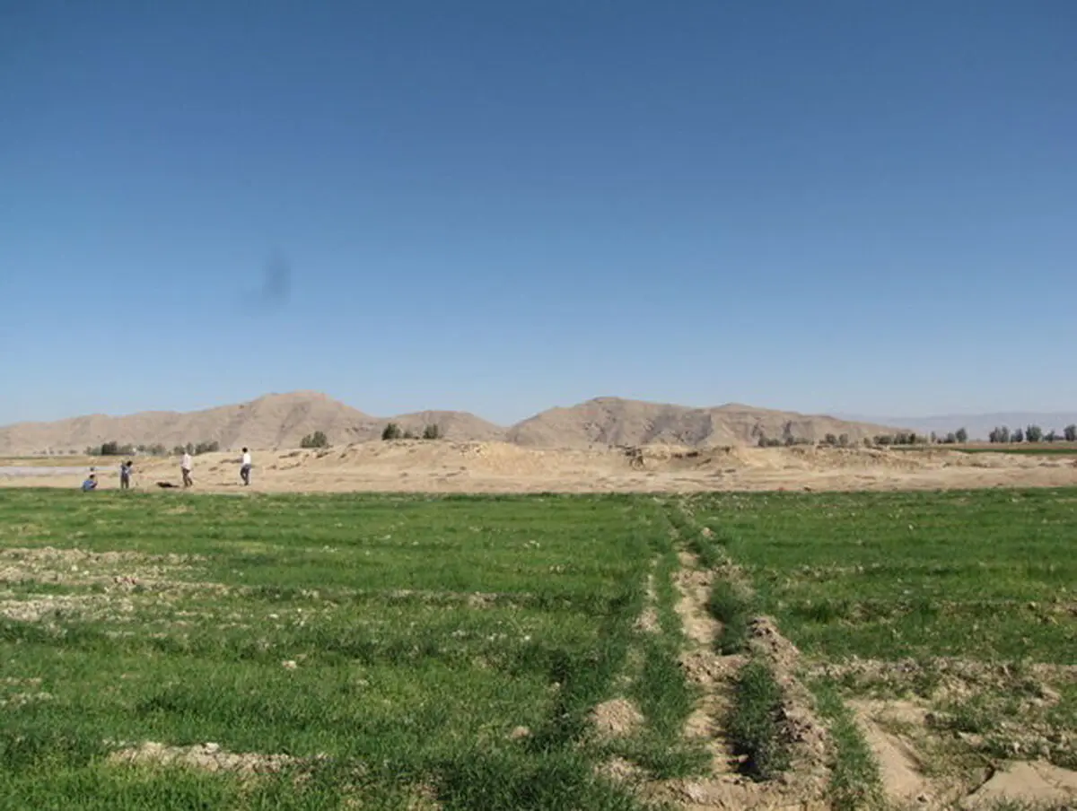کشاورزان بنای ساسانی را محاصره کردند