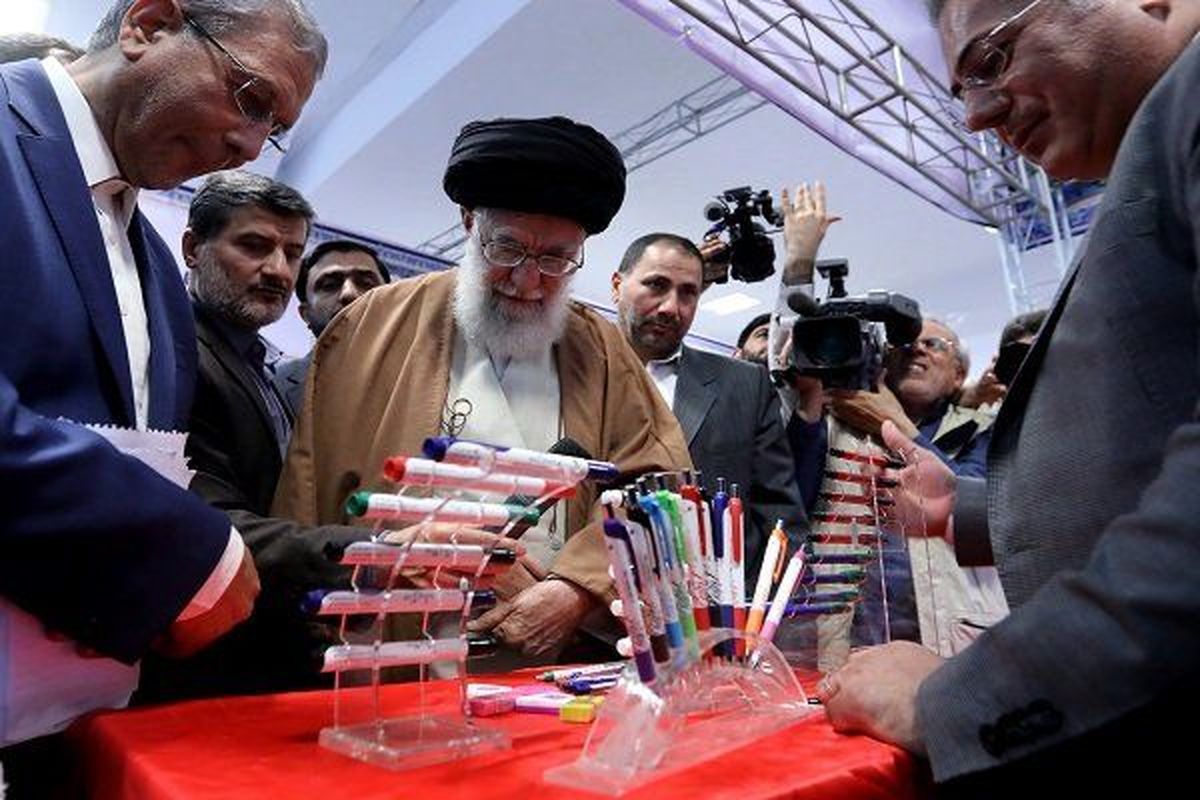 رهبر معظم انقلاب از نمایشگاه «کالای ایرانی» بازدید کردند