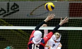 بانوان شیرازی در لیگ برتر والیبال بازی را باختند‌