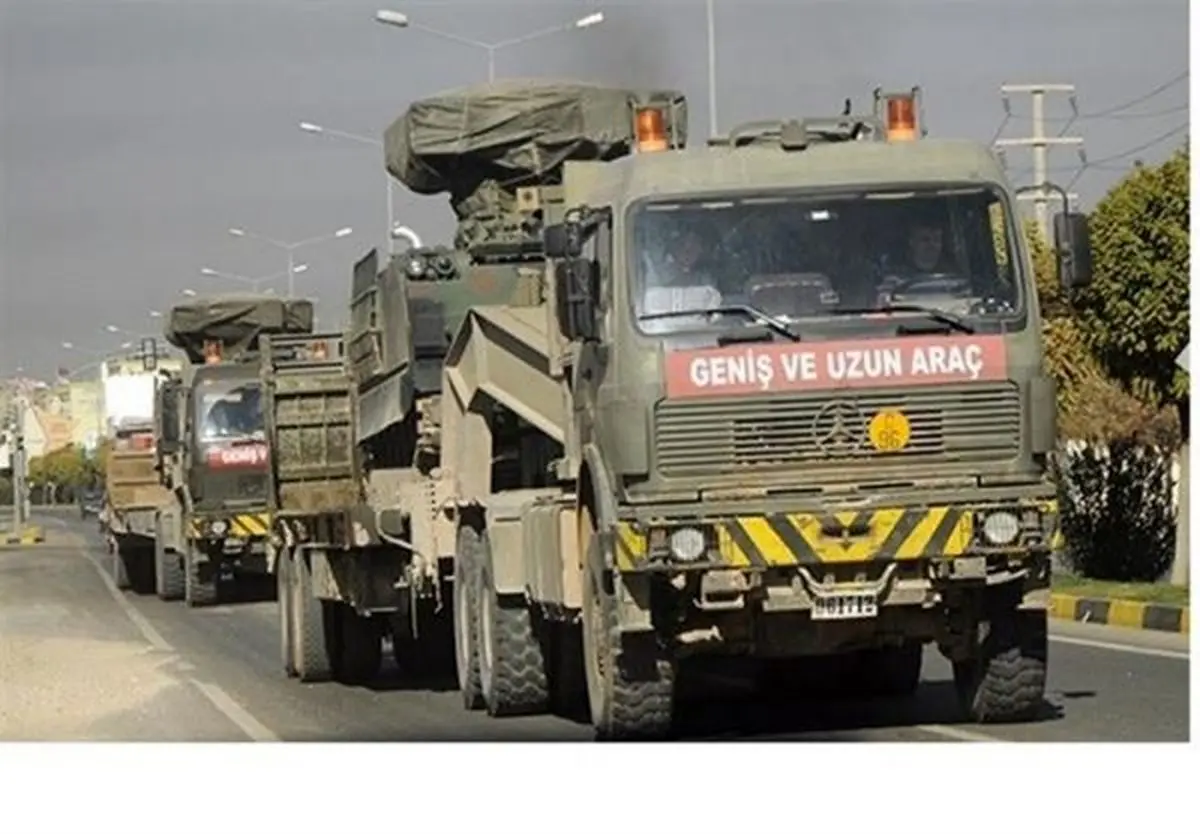 کاروان نظامی ترکیه وارد خاک سوریه شد