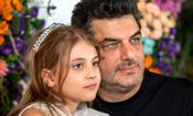 موتور سواری سام درخشانی و برکه دخترش/ ویدئو