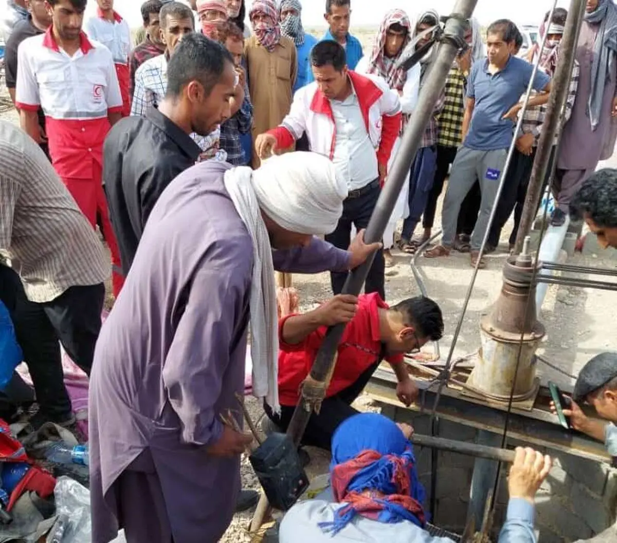 حفر چاه در قلعه گنج 2 کشته داد
