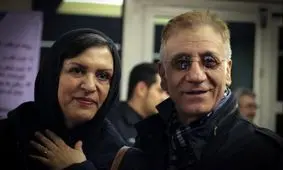 کتابخوانی زوج هنرمند تئاتر و تلويزيون در نمایشگاه کتاب