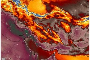 هشدار نارنجی بارش و باد شدید/ خنکی تا یکشنبه، گرمای بی‌سابقه از دوشنبه