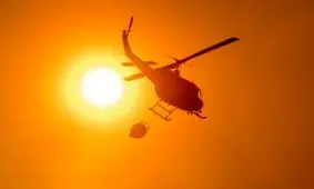 هلی کوپتر عروس سقوط کرد