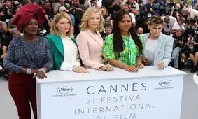 داوران فستيوال كن براي عكاسان ژست گرفتند+تصوير