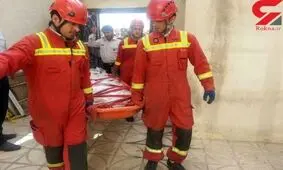سقوط مرگبار کارگر جوان در ارتفاع وحشت آور در تهران + عکس