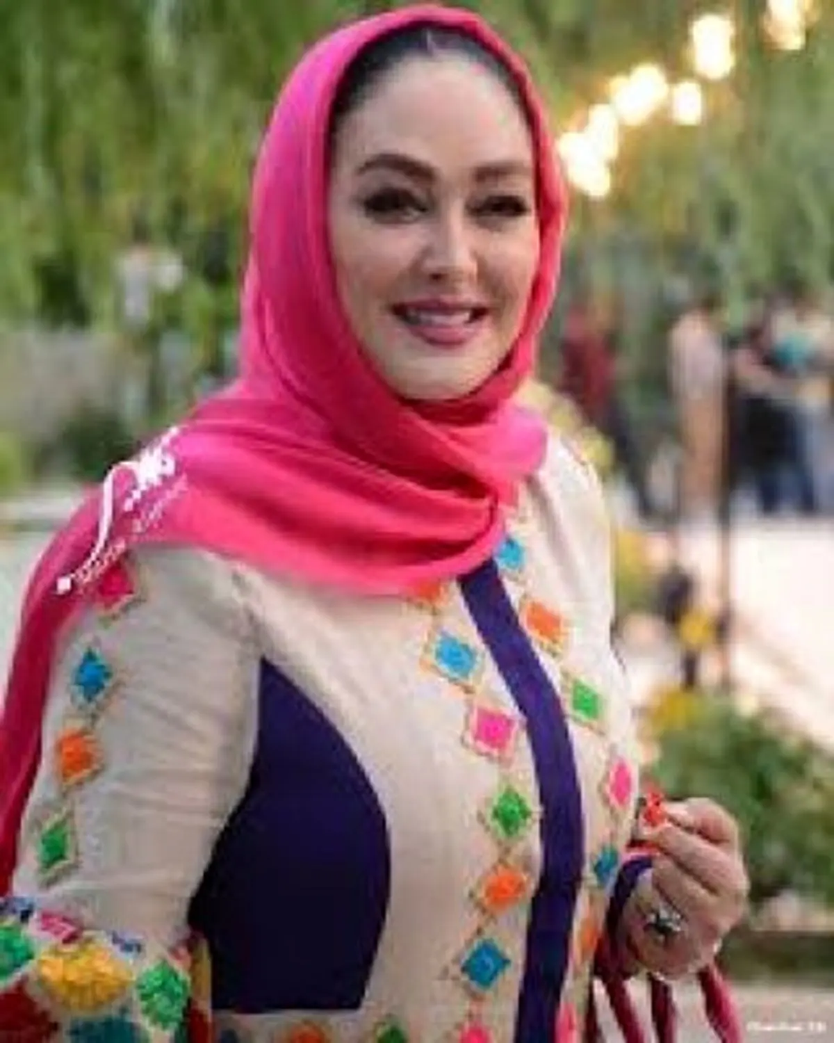 تیپ متفاوت «الهام حمیدی» دیشب در یک کنسرت! + عکس