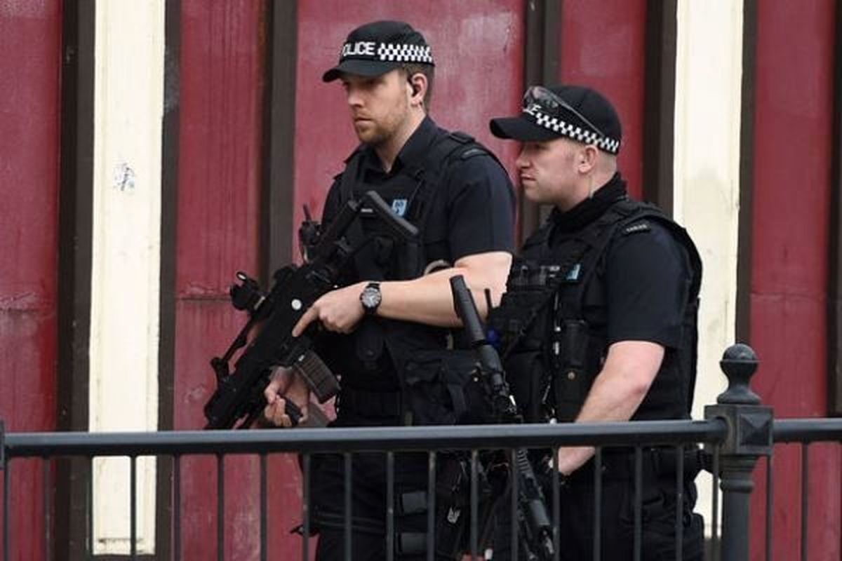 دستگیری یک مظنون تروریستی توسط پلیس انگلیس