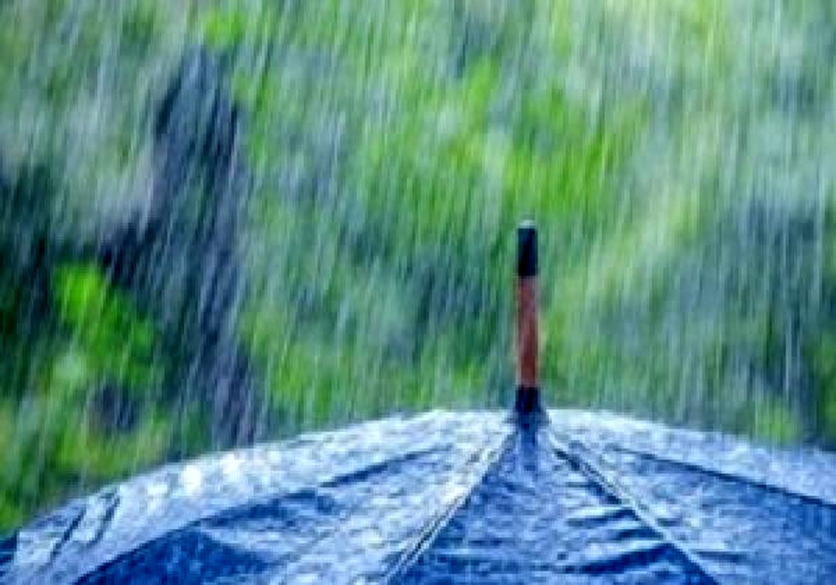 بارش باران در استان قزوین/ احتمال آبگرفتگی معابر