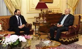 دیدار سعد حریری با رئیس مجلس لبنان