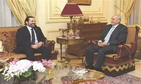 دیدار سعد حریری با رئیس مجلس لبنان
