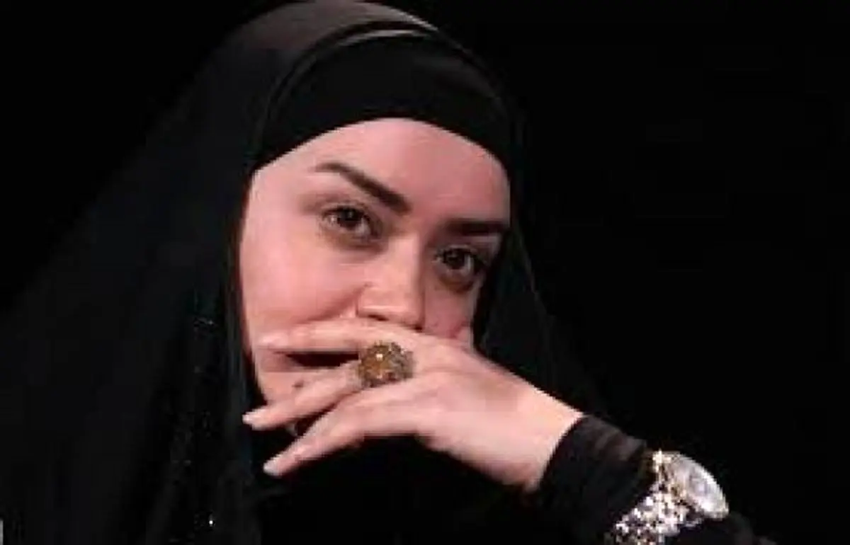 «الهام چرخنده» و پسرش در زیارت + عکس