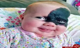 صورت عجیب نوزاد، والدینش را به وحشت انداخت! +تصاویر