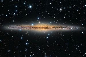 تصویر کهکشان شبیه راه شیری در فاصله 30 میلیون سال نوری