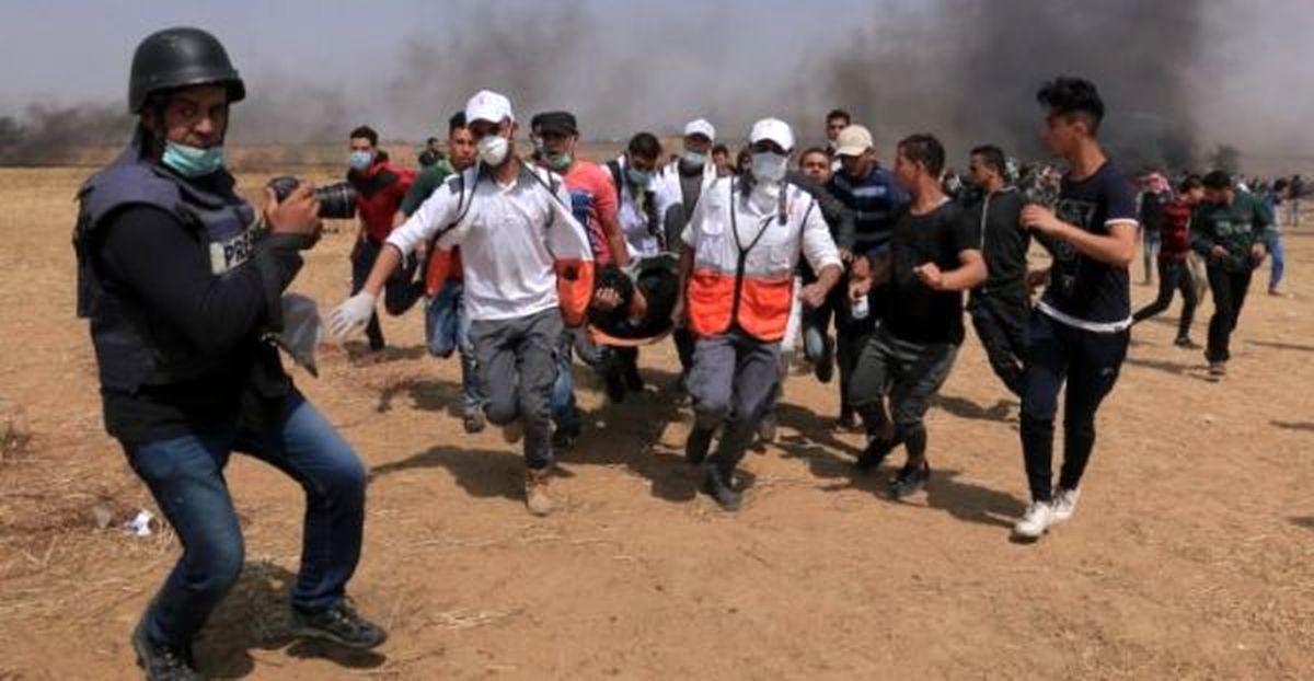 صهیونیست ها در فلسطین هولوکاست را آزمایش می کنند