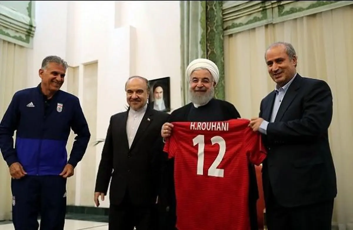 رییس جمهور یار دوازدهم تیم ملی شد