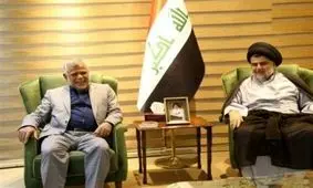 دیدار "صدر" و "العامری" در بغداد/ تاکید بر ضرورت تشکیل سریع دولت