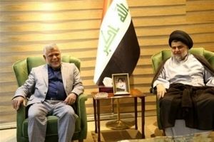 دیدار "صدر" و "العامری" در بغداد/ تاکید بر ضرورت تشکیل سریع دولت