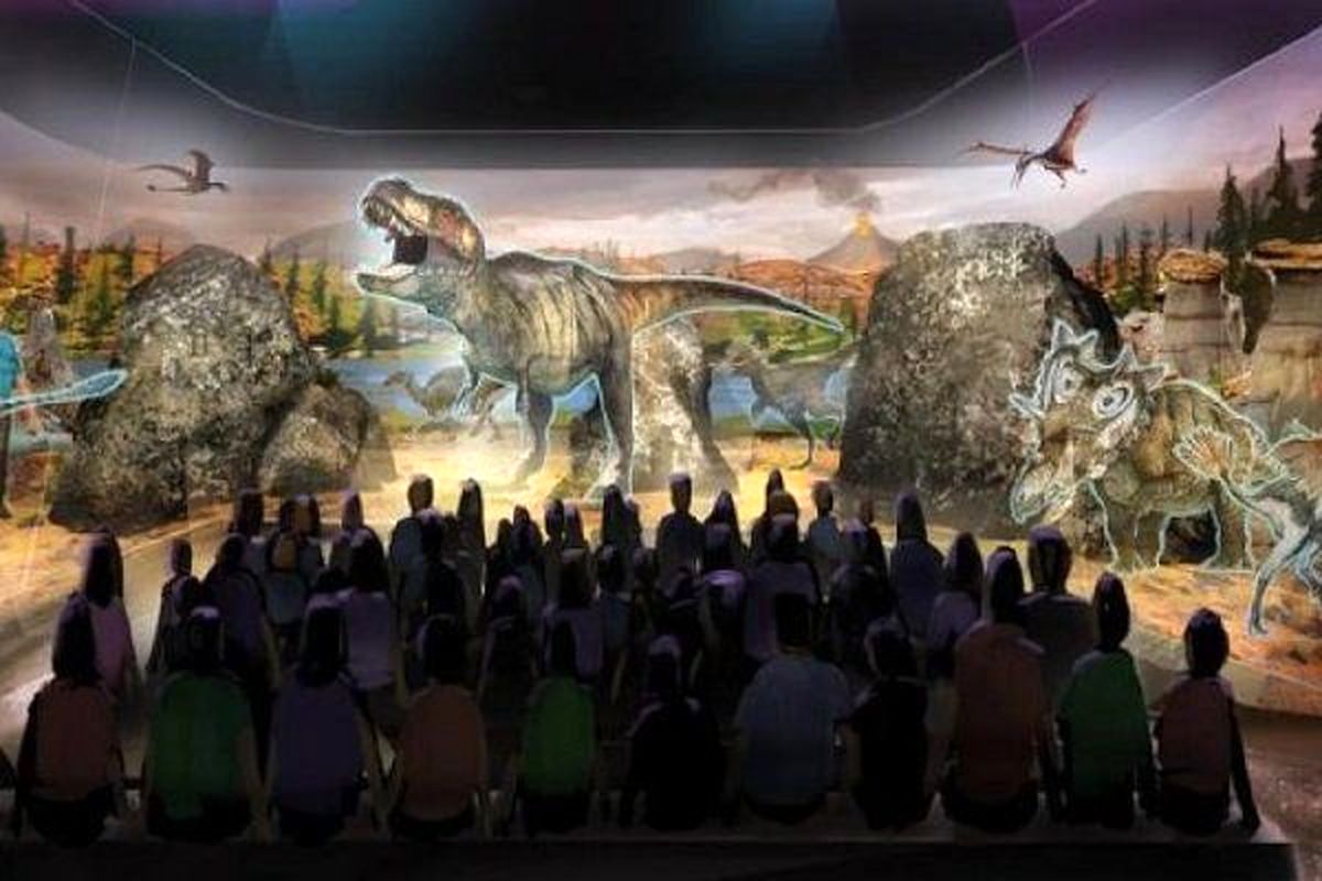پارک سه بعدی دایناسورها در امریکا افتتاح می شود