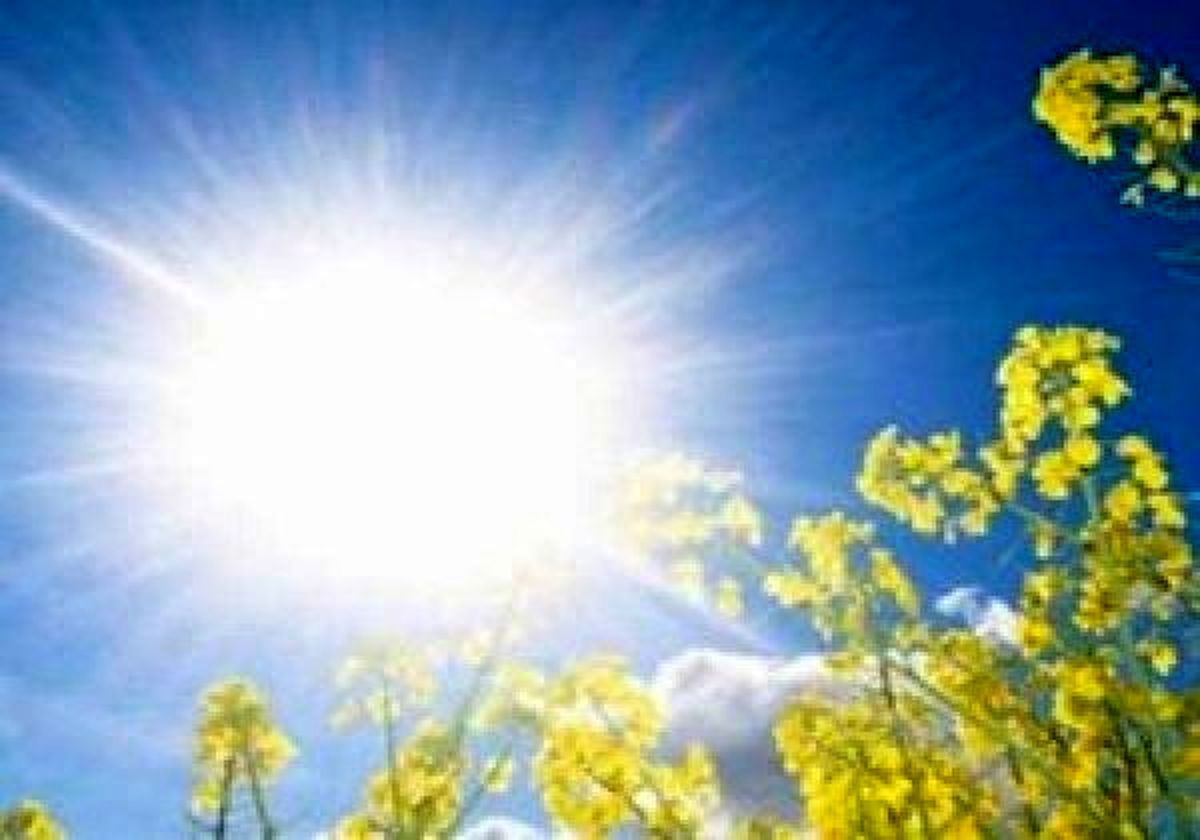 آسمانی آفتابی برای استان قزوین