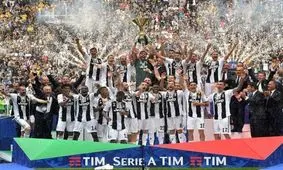 جشن قهرمانی یوونتوس و خداحافظی احساسی بوفون از دریچه تصاویر