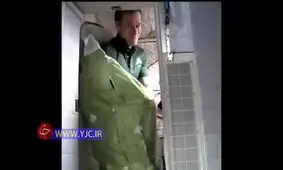 فیلمی جالب از زندگی فضانوردان در ایستگاه فضایی بین المللی