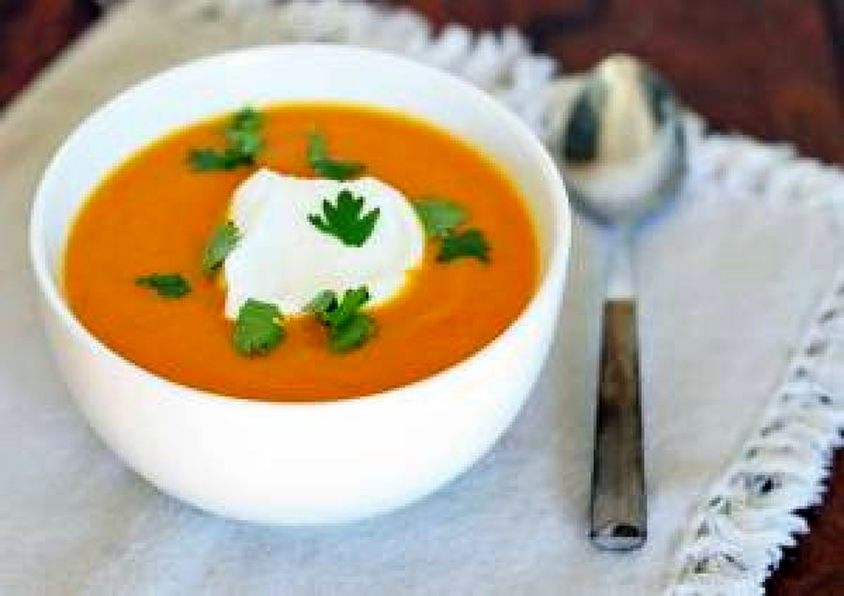 طرز تهیه سوپ هویج مراکشی